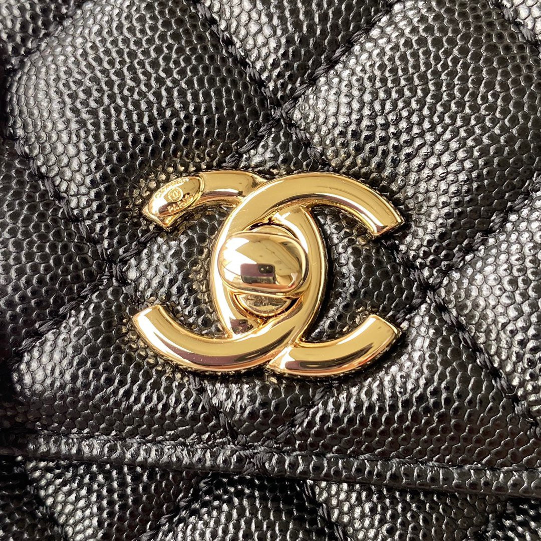 Mini Top Handle Flap Bag (𝑐𝑜𝑐𝑜 ℎ𝑎𝑛𝑑𝑙𝑒)