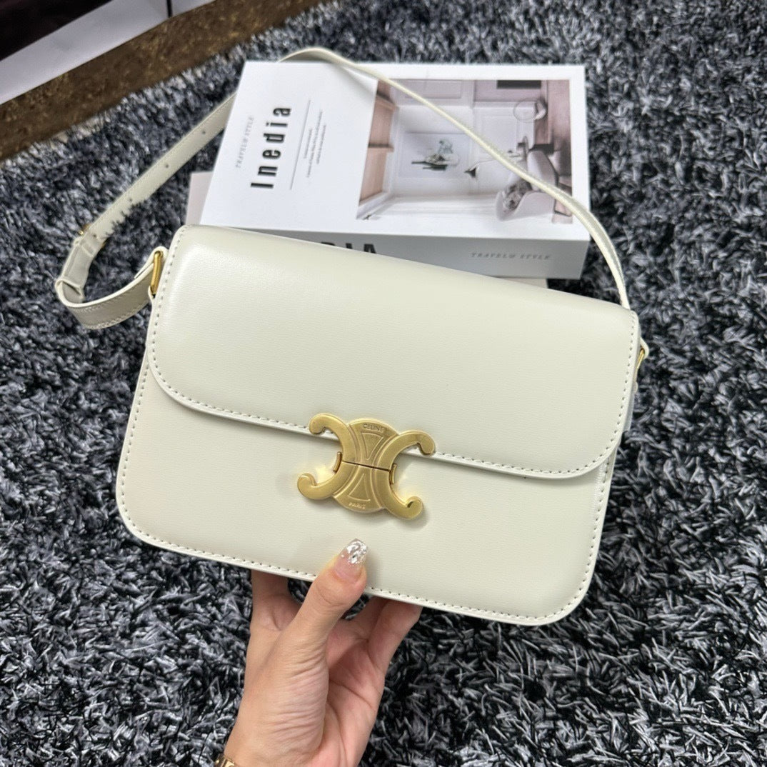 Triomph Classic Flap Shoulder Bag – Timeless Edition