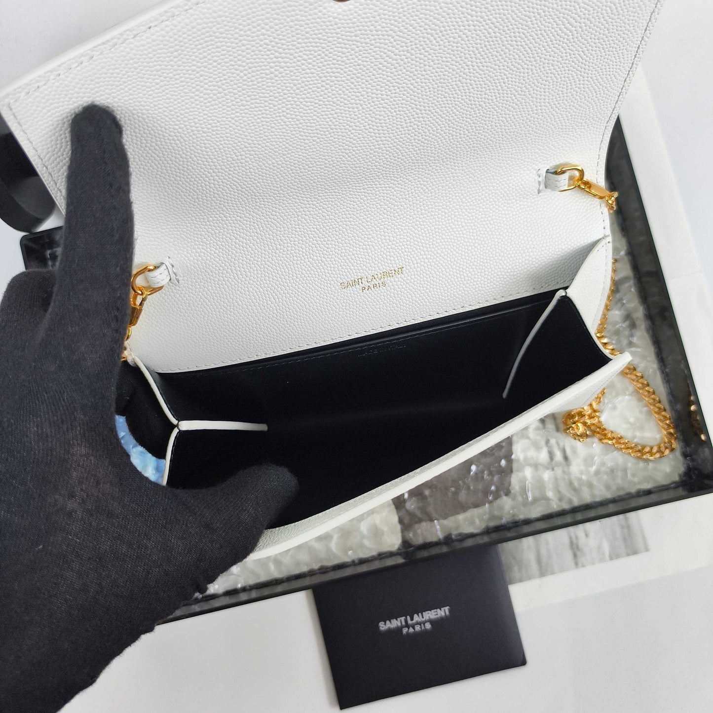 YS Mini Envelope Bag with Chain Strap (Premium quality )