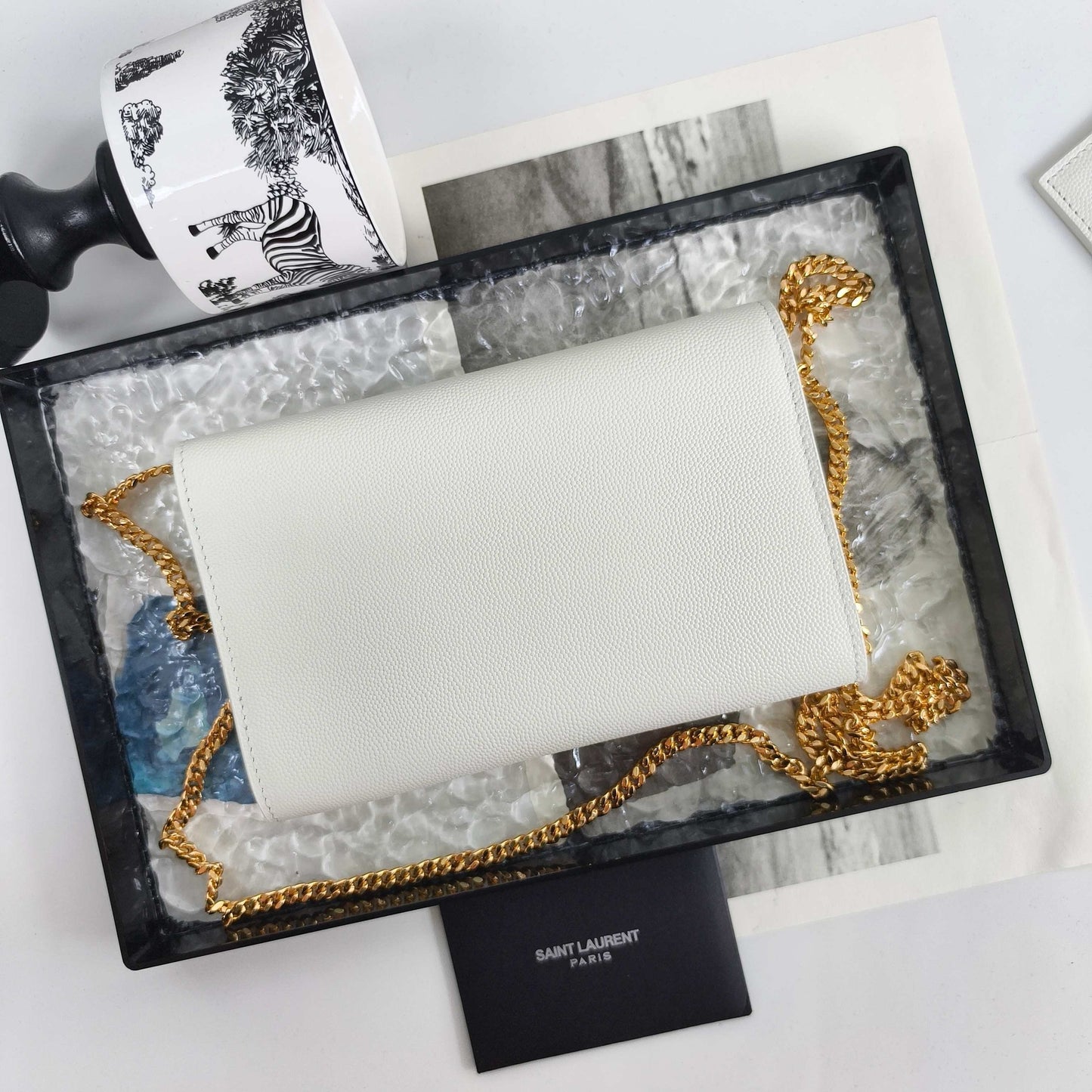 YS Mini Envelope Bag with Chain Strap (Premium quality )