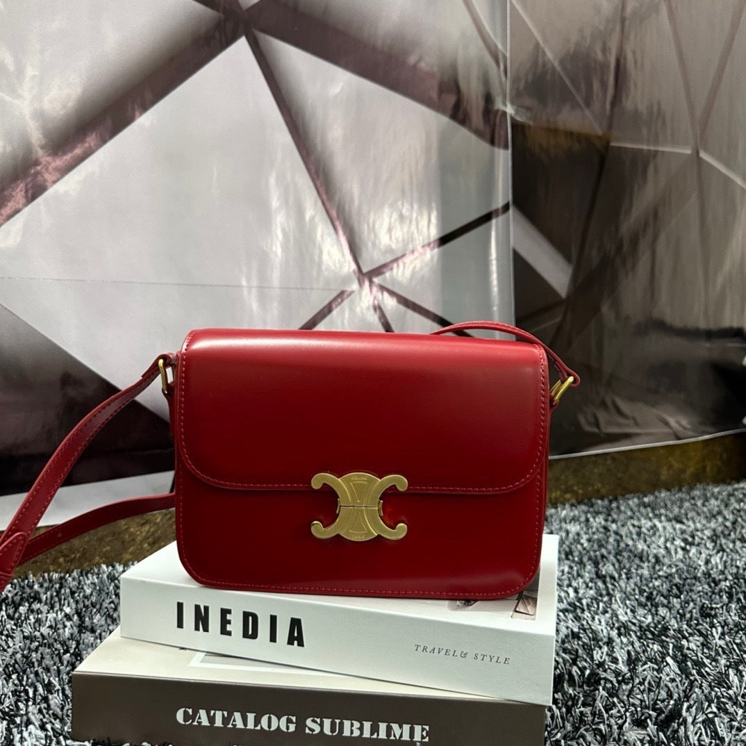 Triomph Classic Flap Shoulder Bag – Timeless Edition