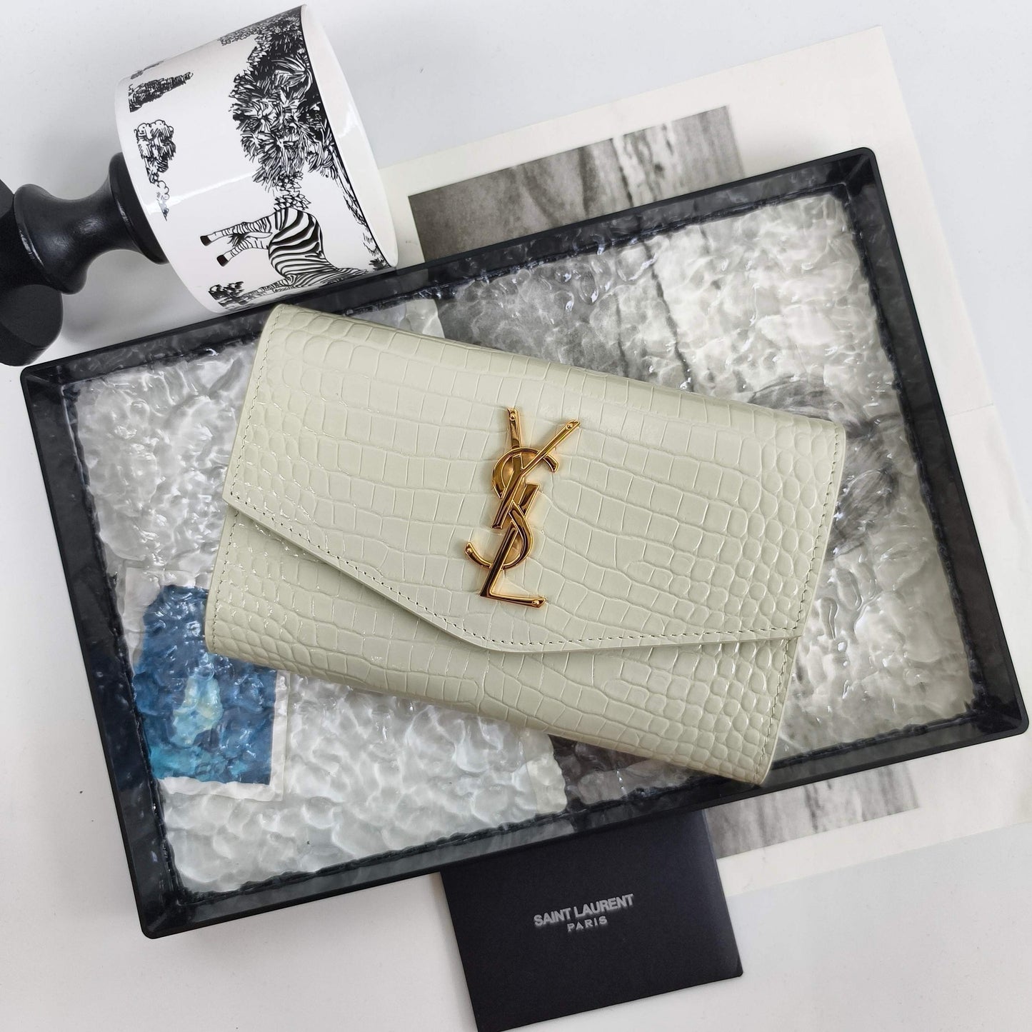 YS Mini Envelope Bag with Chain Strap (Premium quality )