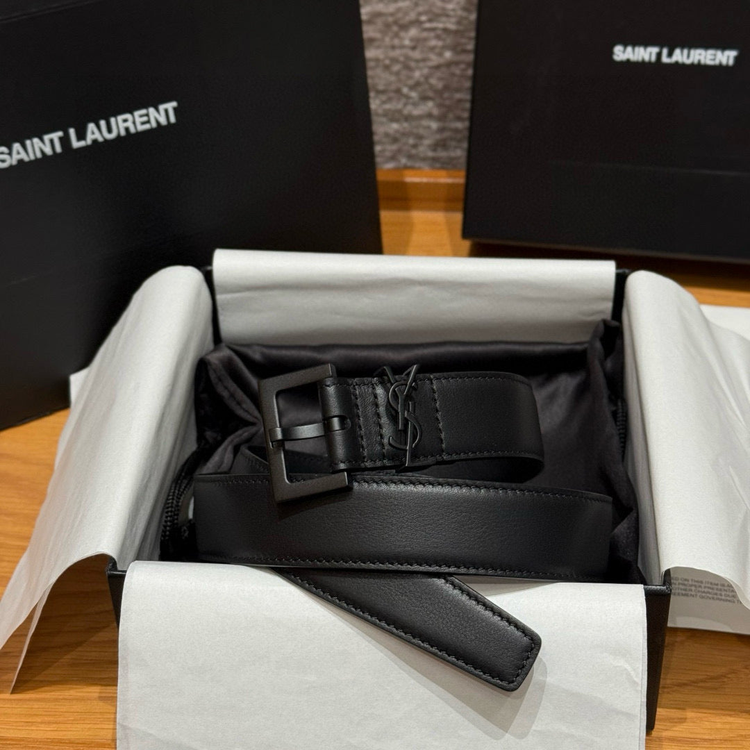 Premium Smooth Calfskin Belt – 3.0cm
