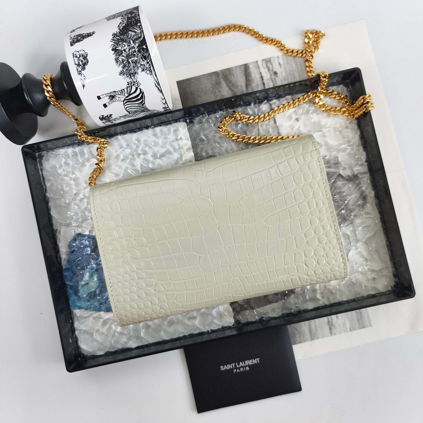 YS Mini Envelope Bag with Chain Strap (Premium quality )