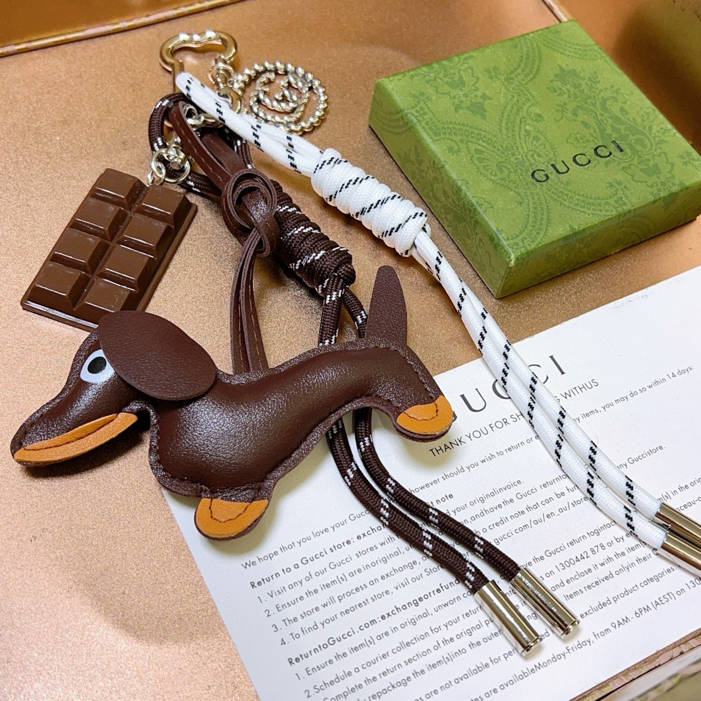 Vintage Metal Key Charm