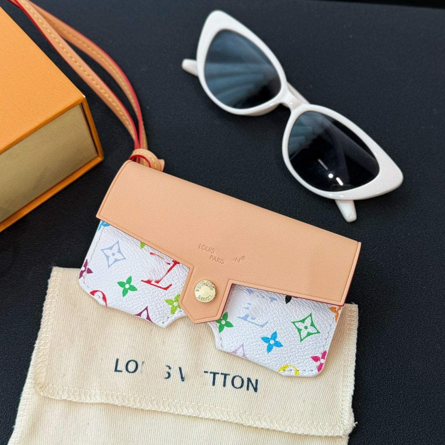 Mini Glasses Case Charm (4 Colors Available)