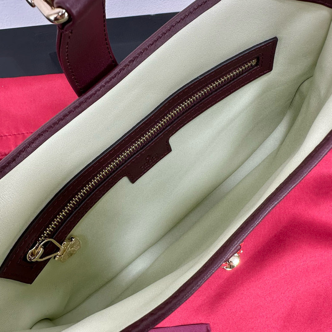 Classic Top Handle Bag with Double Straps