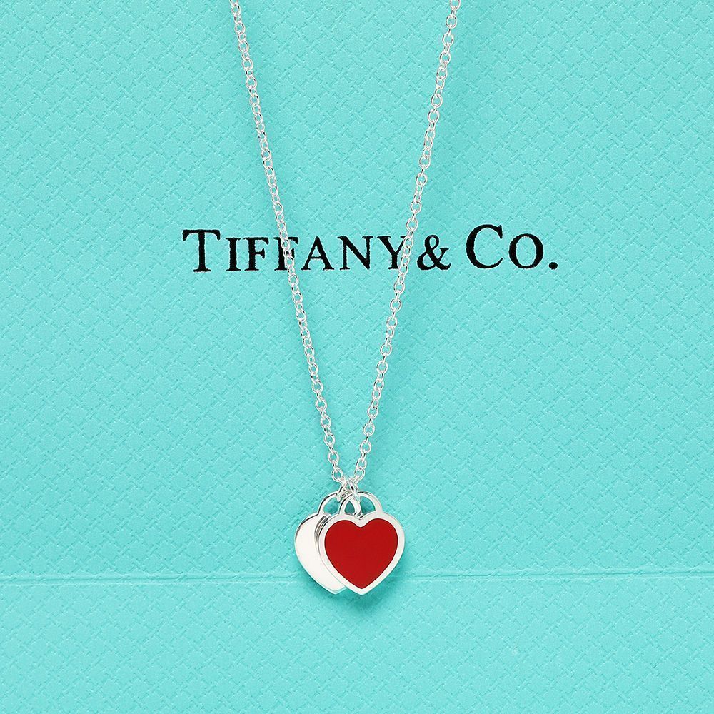 Authentic Double Heart Necklace – 925 Silver