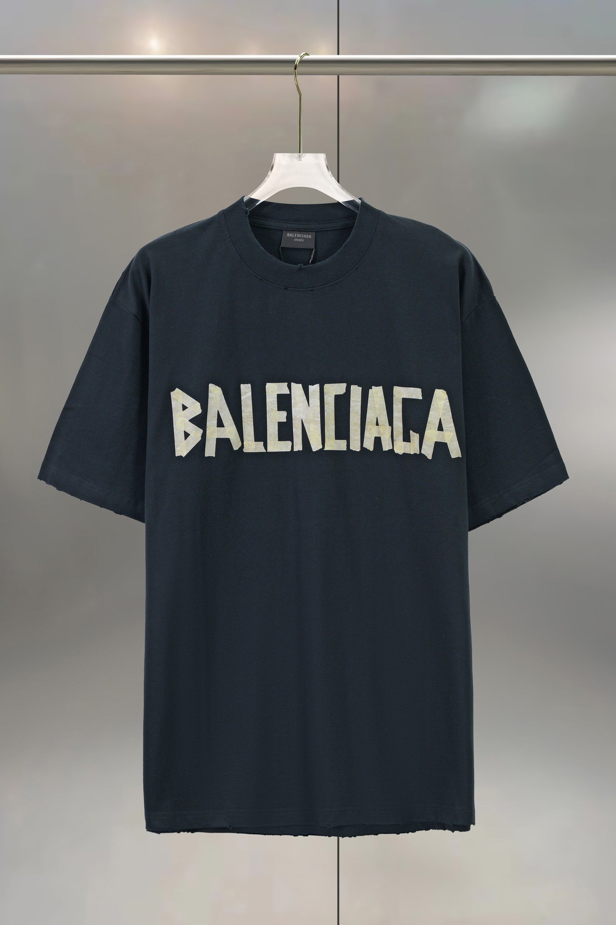 B Paris Tape Graphic Cotton T-Shirt