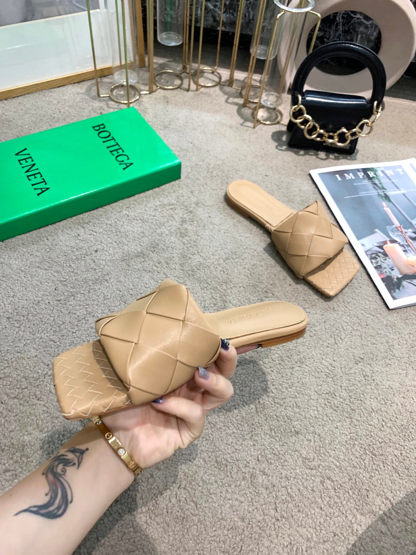 B-Flat woven sandals