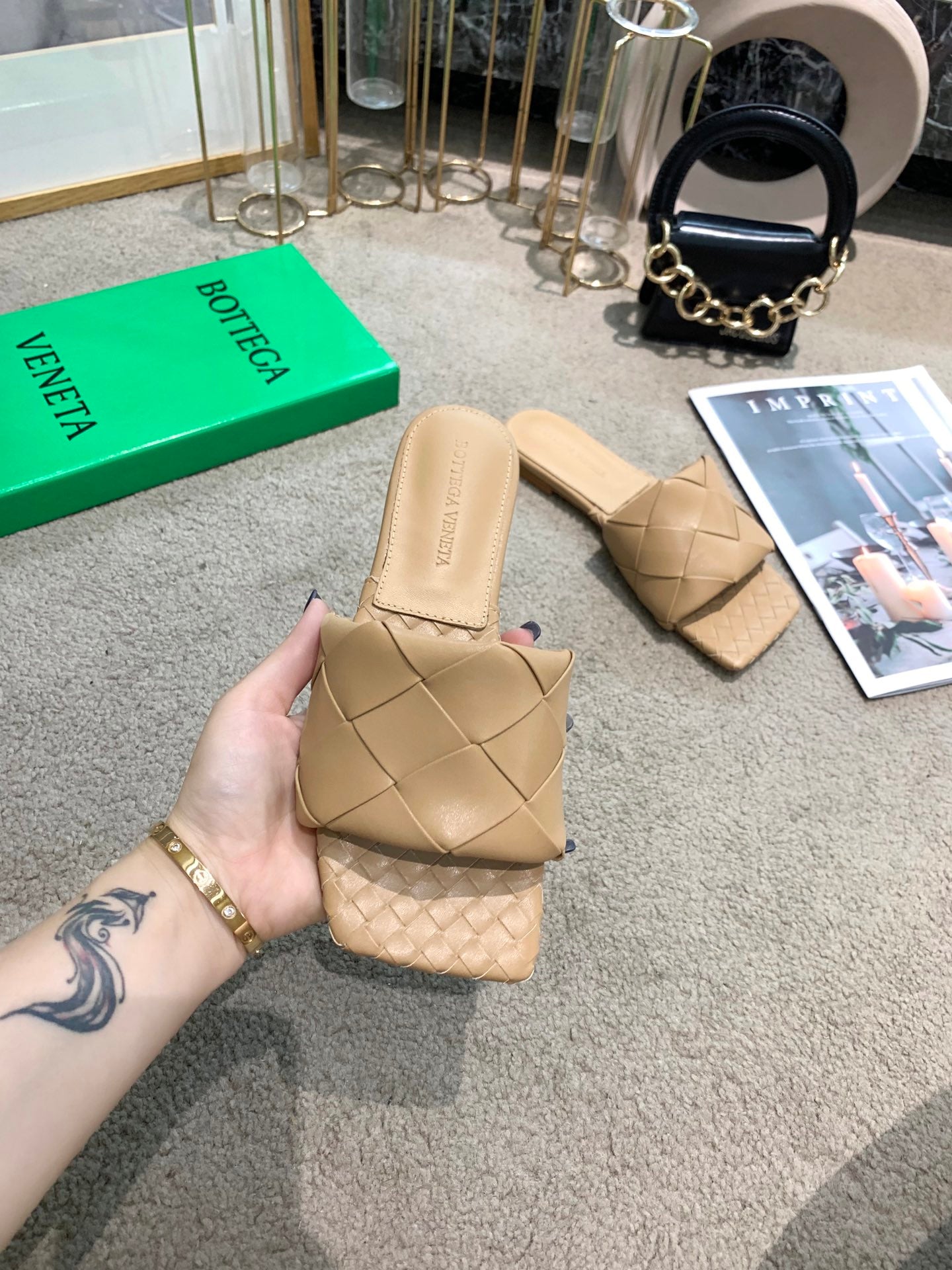 B-Flat woven sandals