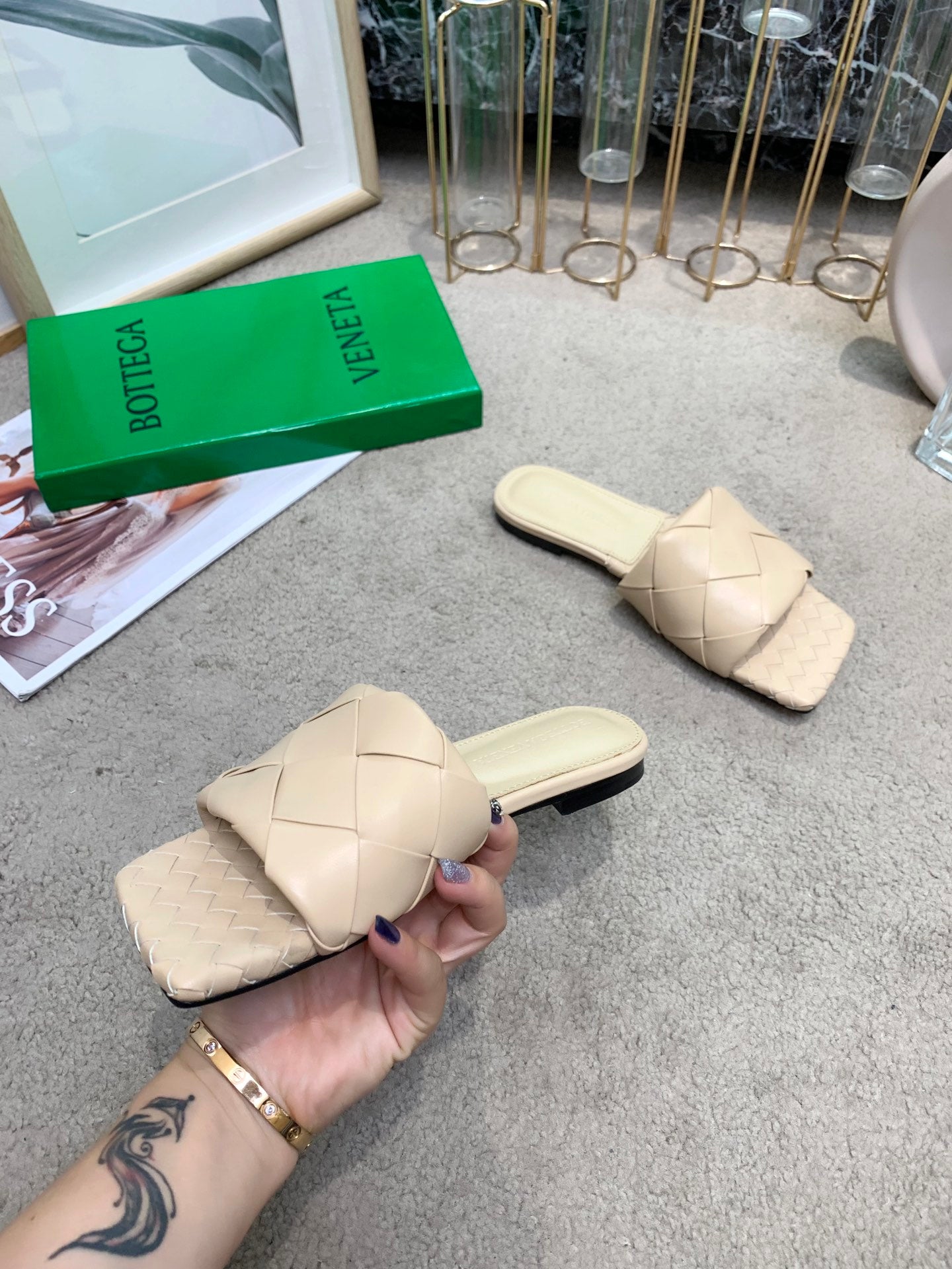B-Flat woven sandals