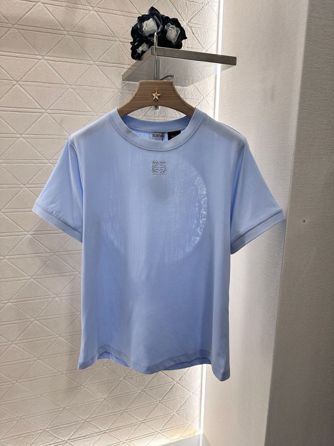 LW Lace T-shirt in cotton