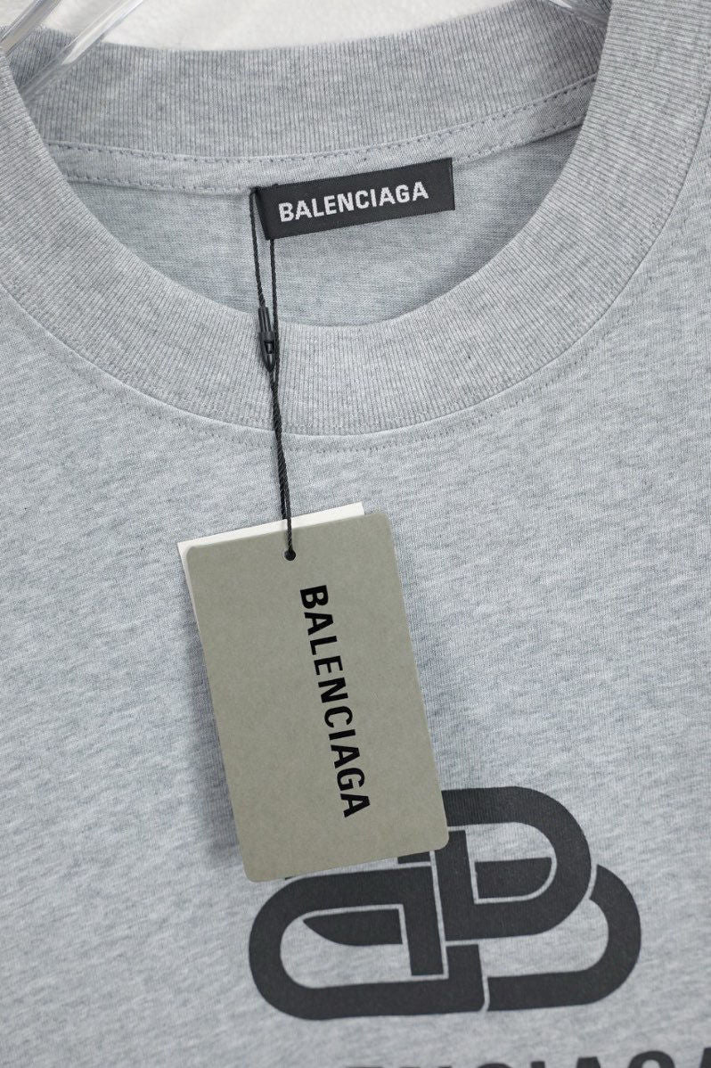 Unisex Logo Print Round-Neck T-Shirt