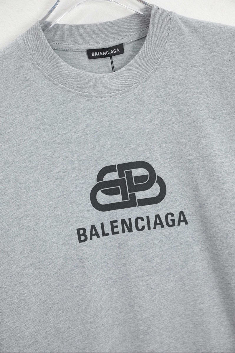 Unisex Logo Print Round-Neck T-Shirt