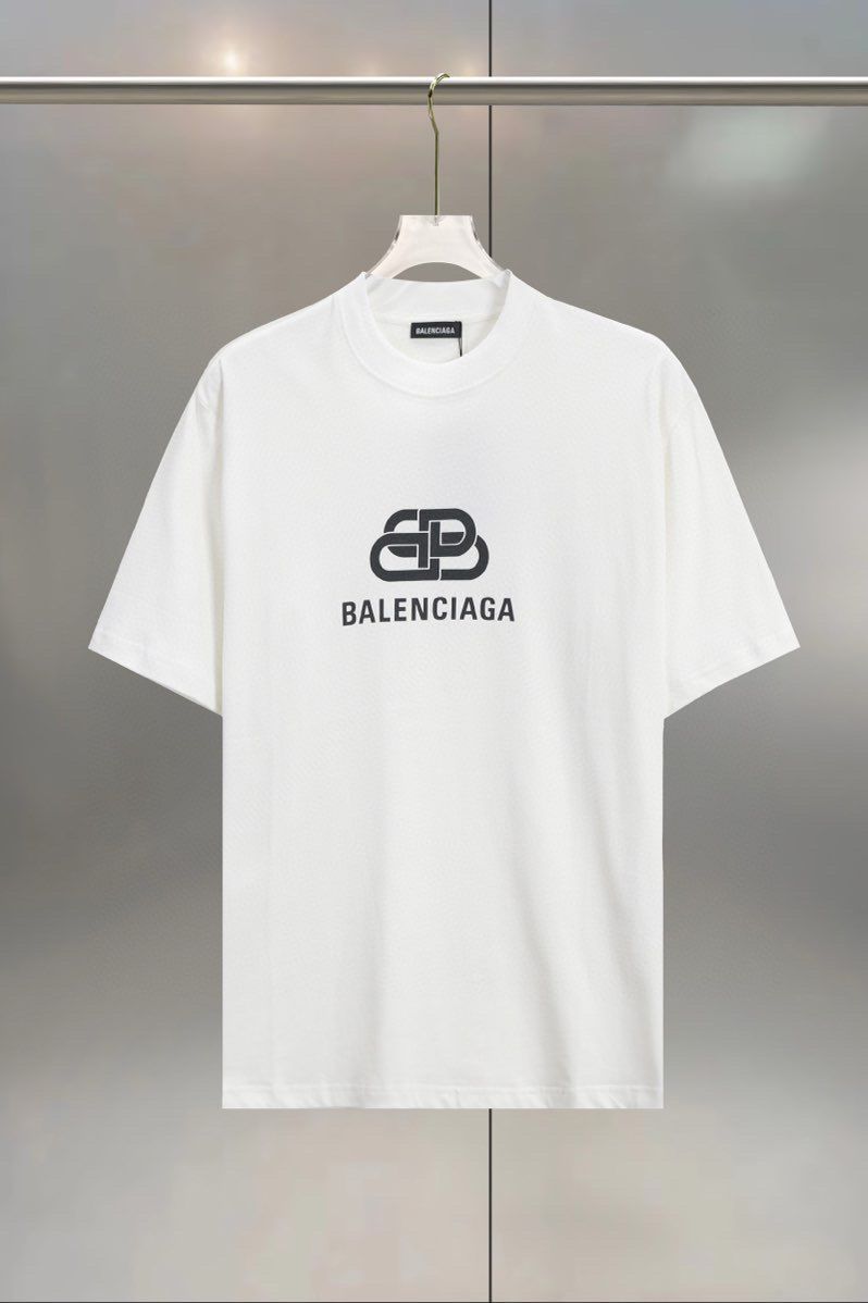 Unisex Logo Print Round-Neck T-Shirt