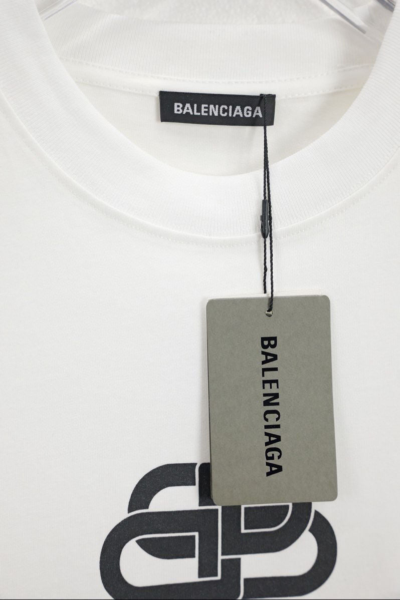 Unisex Logo Print Round-Neck T-Shirt