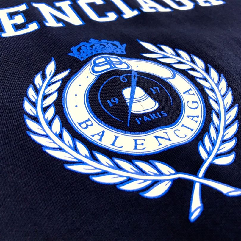 Unisex Cracked Letter Print T-Shirt