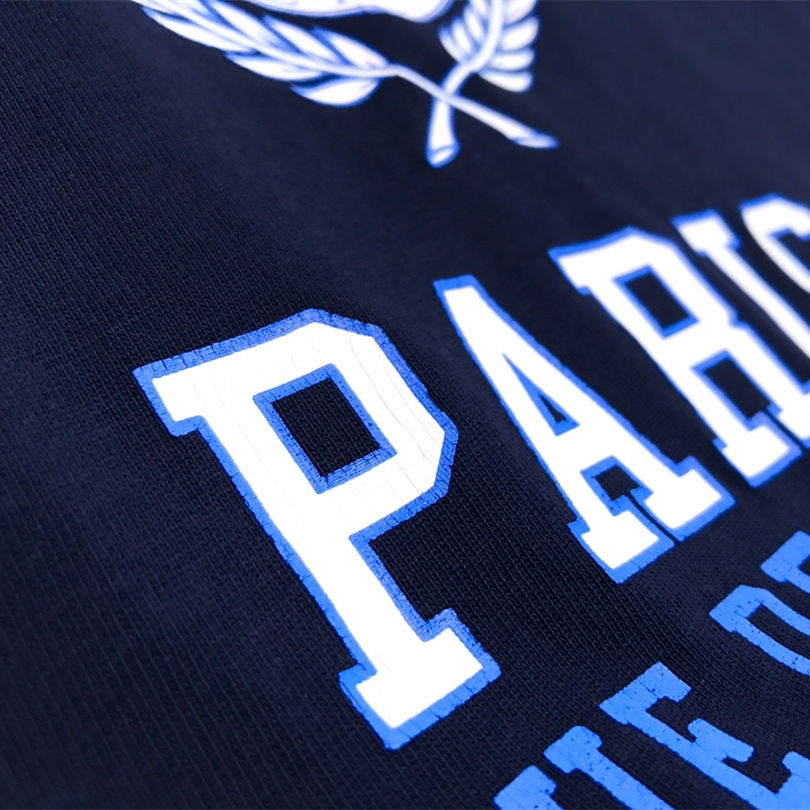 Unisex Cracked Letter Print T-Shirt