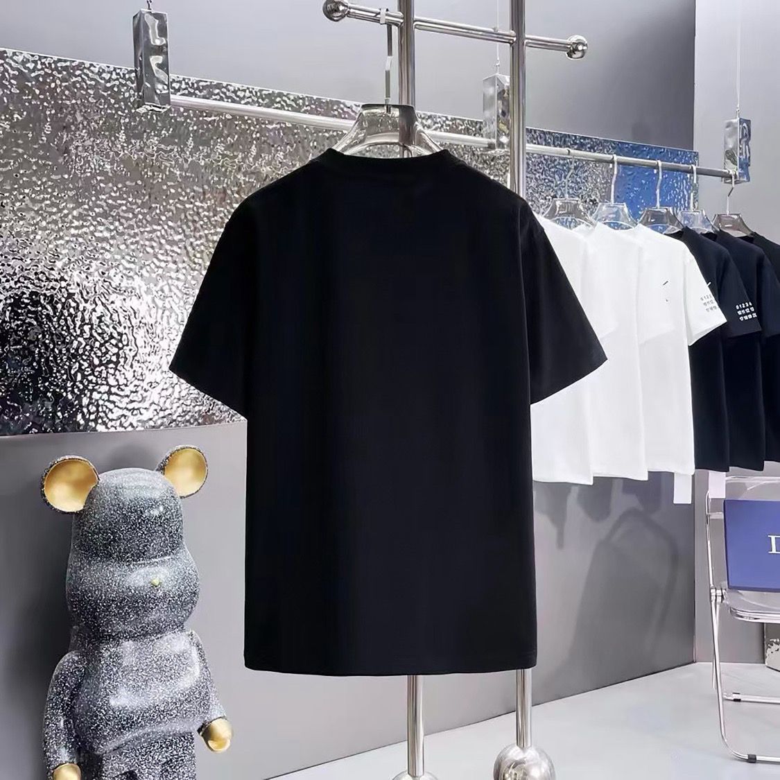 Unisex 280g B B Print T-Shirt