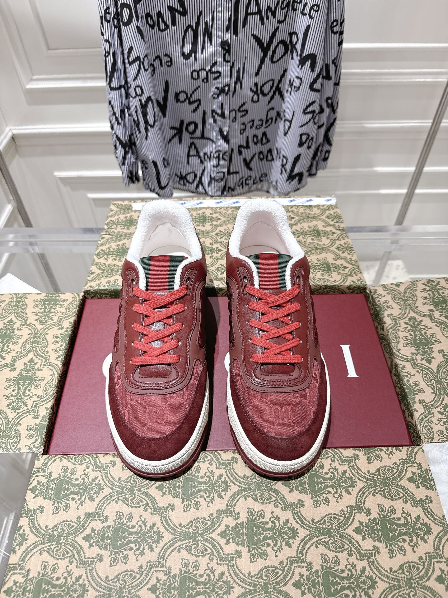 Vintage-Inspired Distressed Sneakers