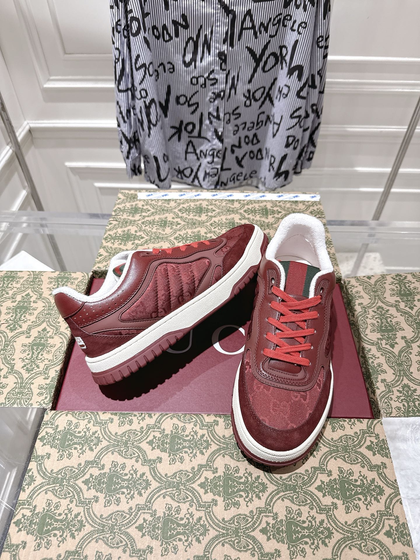 Vintage-Inspired Distressed Sneakers