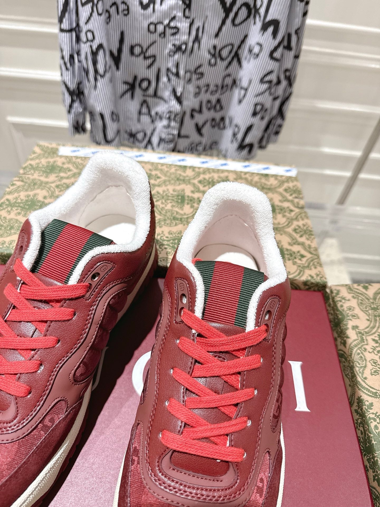 Vintage-Inspired Distressed Sneakers