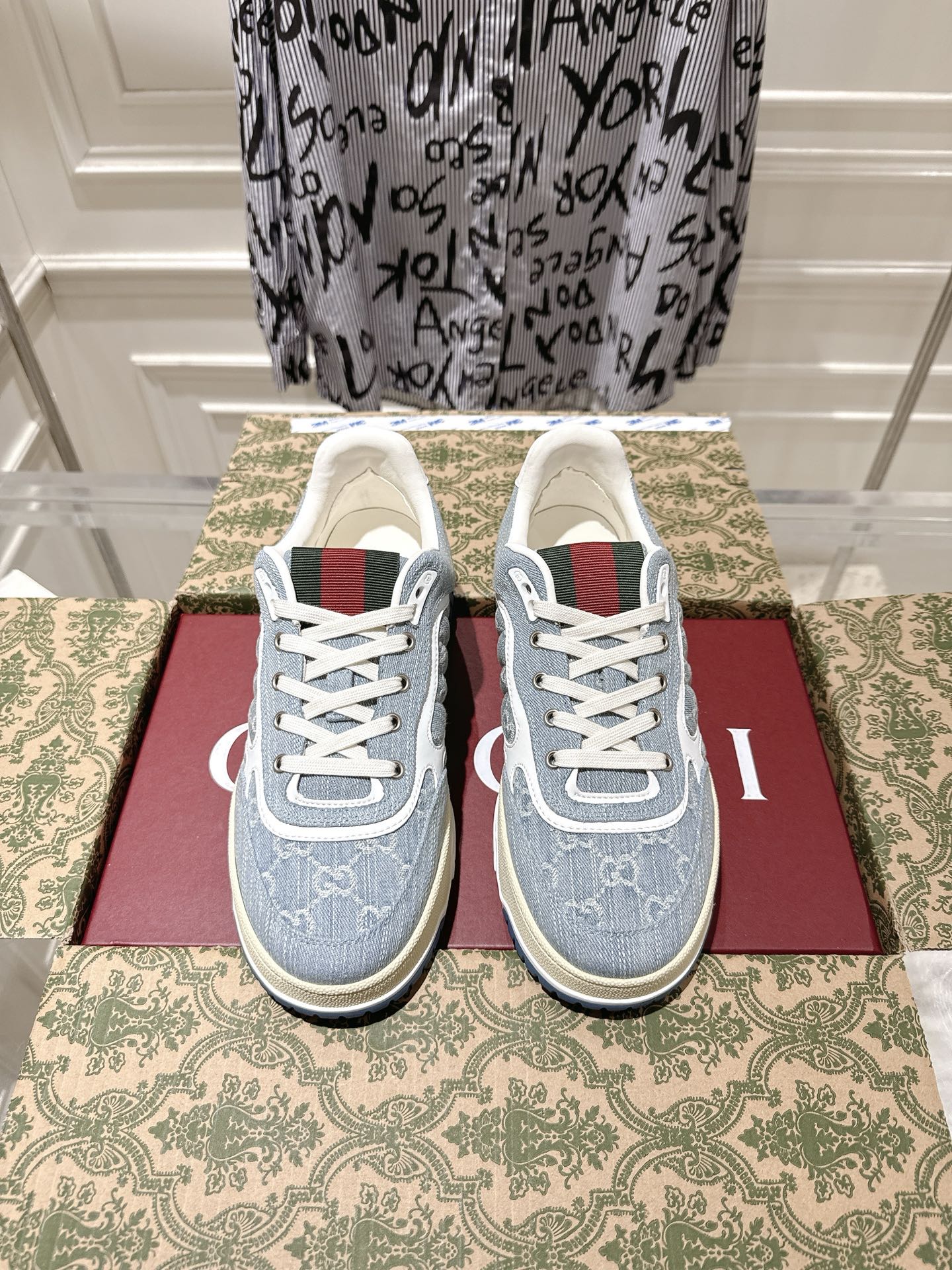 Vintage-Inspired Distressed Sneakers