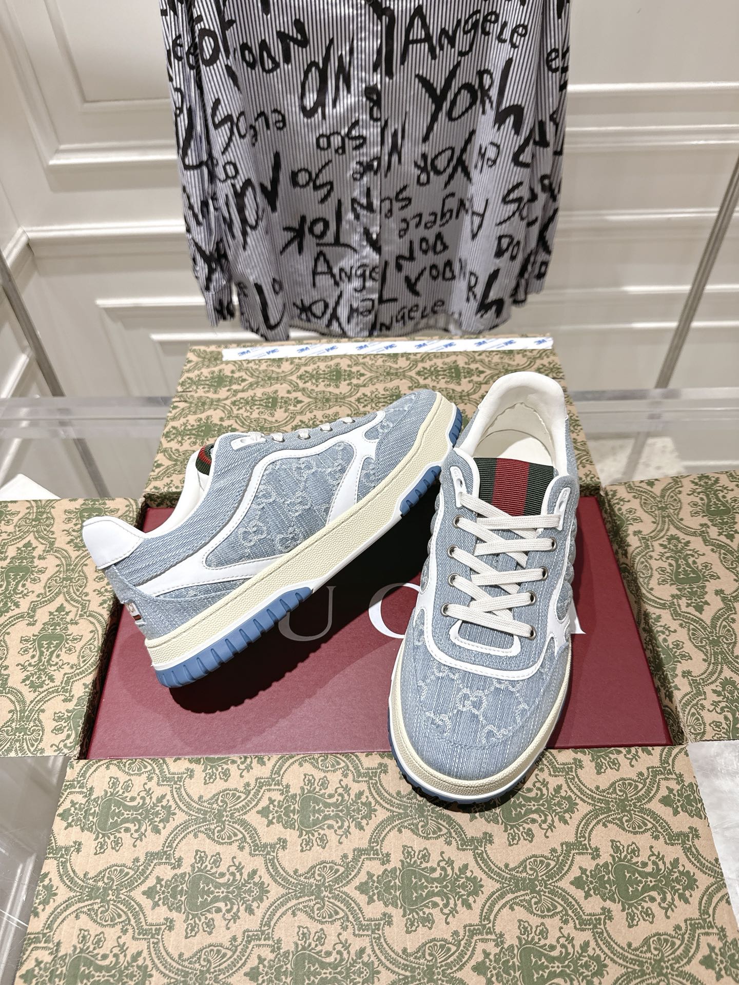 Vintage-Inspired Distressed Sneakers