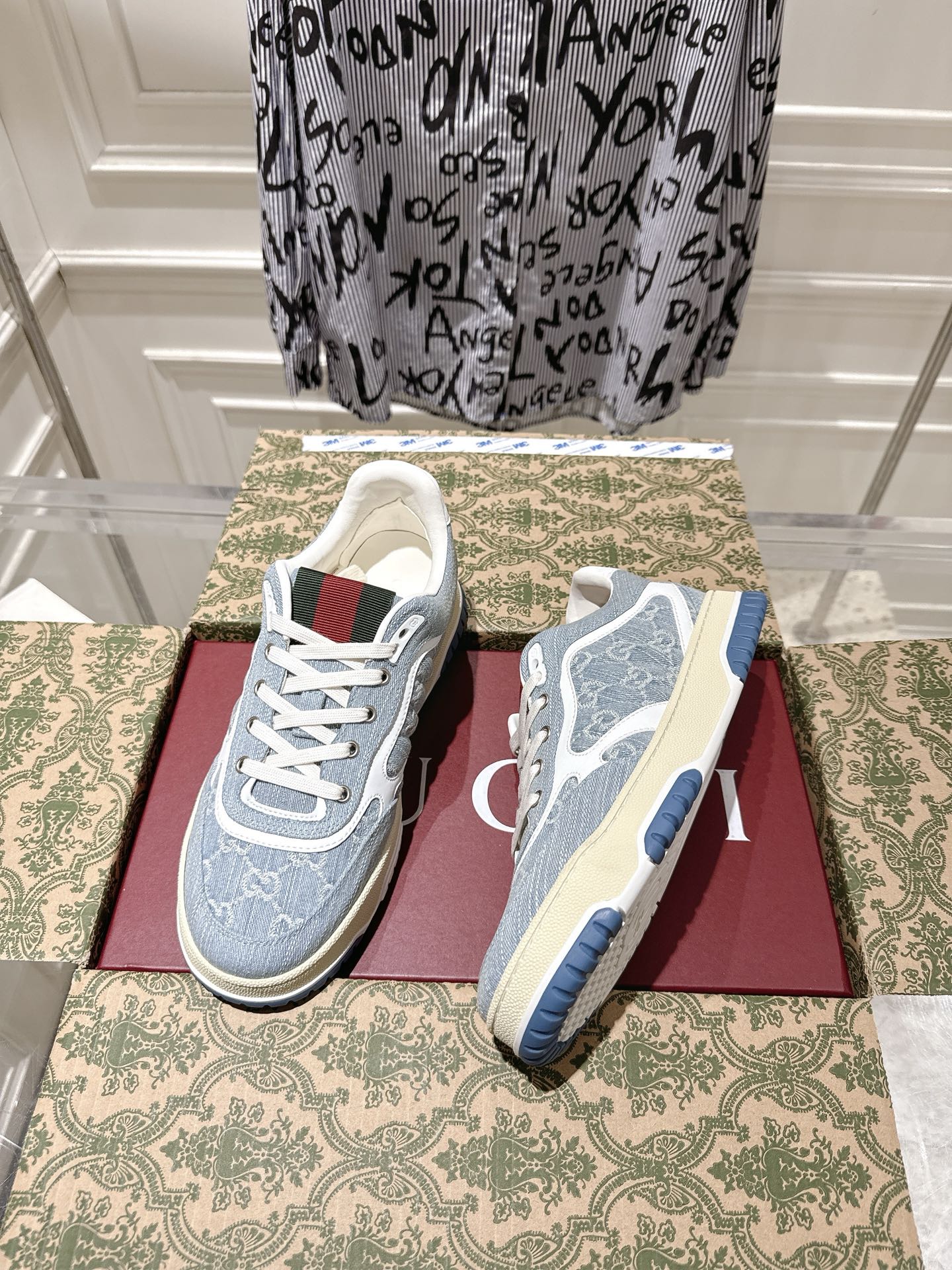 Vintage-Inspired Distressed Sneakers