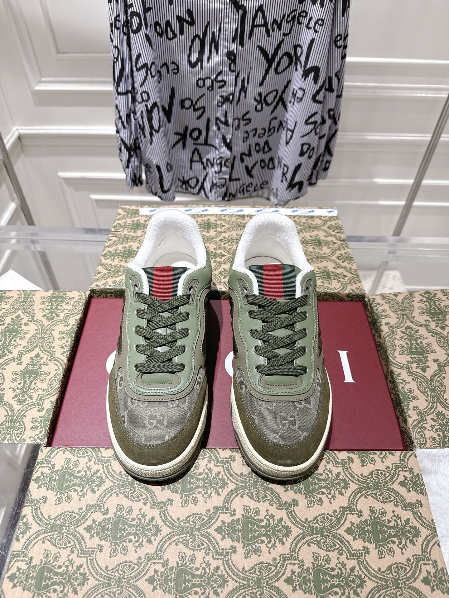 Vintage-Inspired Distressed Sneakers