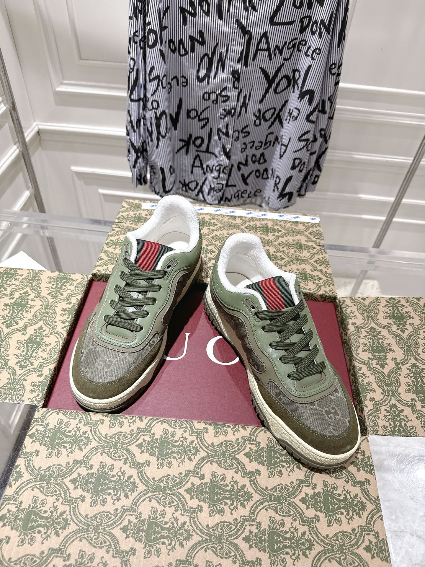 Vintage-Inspired Distressed Sneakers