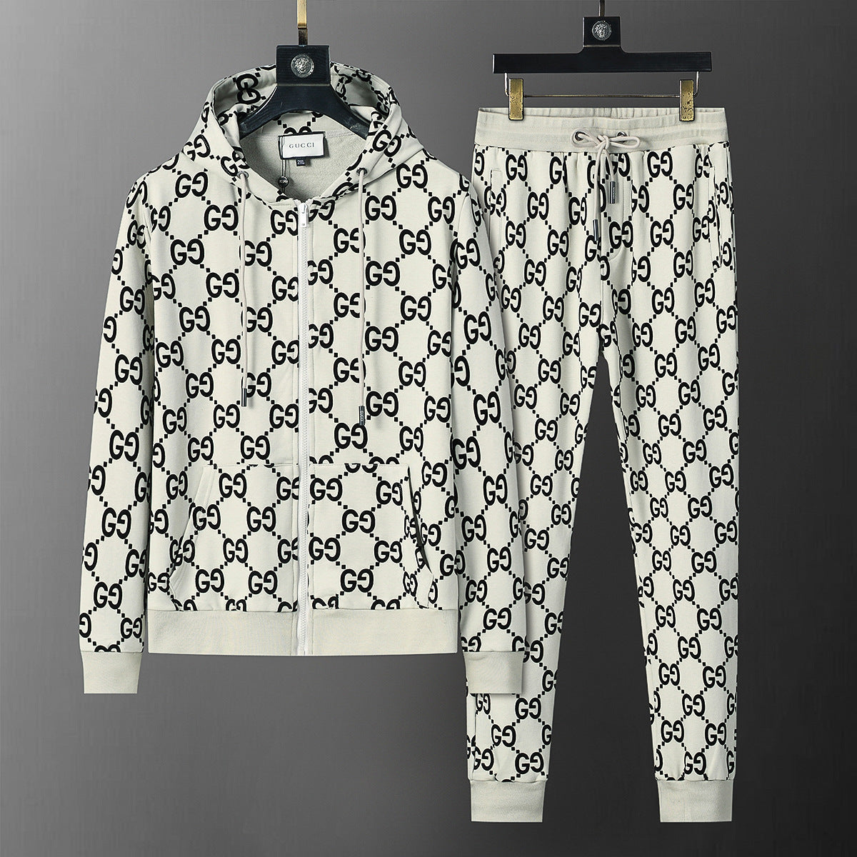 Unisex Embroidered Casual Tracksuit – Autumn/Winter Collection