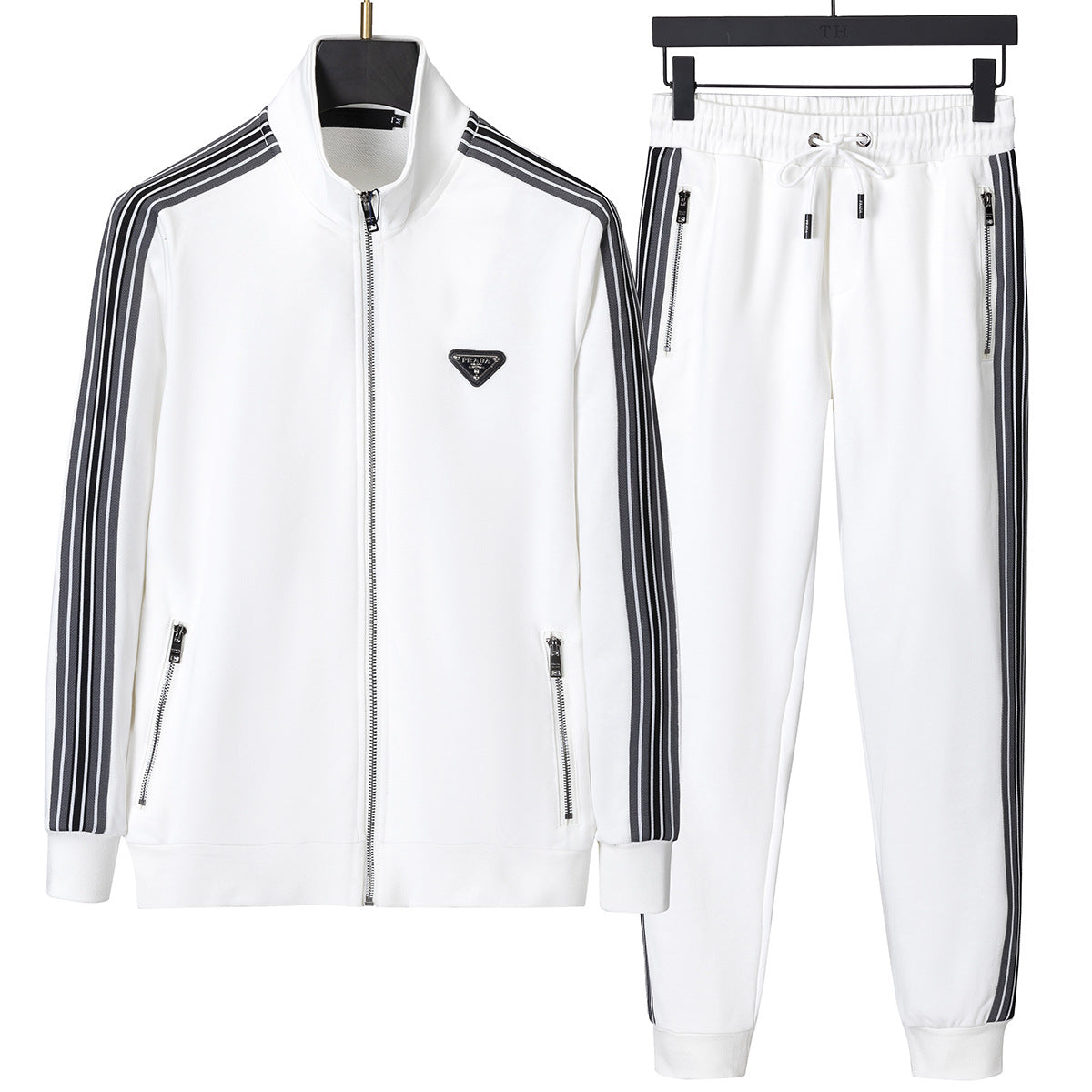 Unisex Embroidered Casual Tracksuit – Autumn/Winter Collection