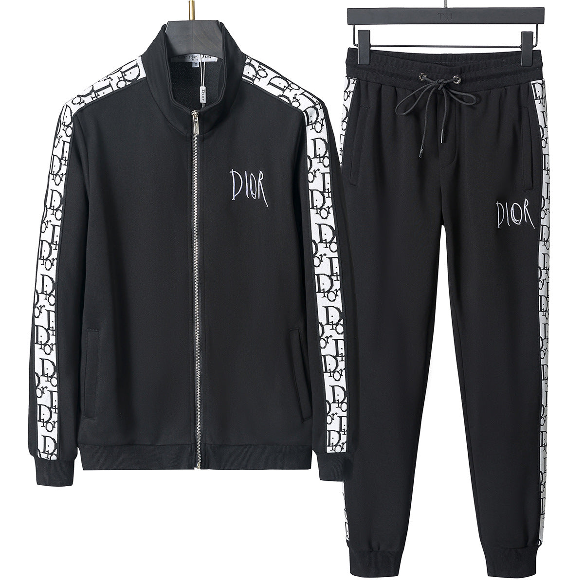 Unisex Embroidered Casual Tracksuit – Autumn/Winter Collection