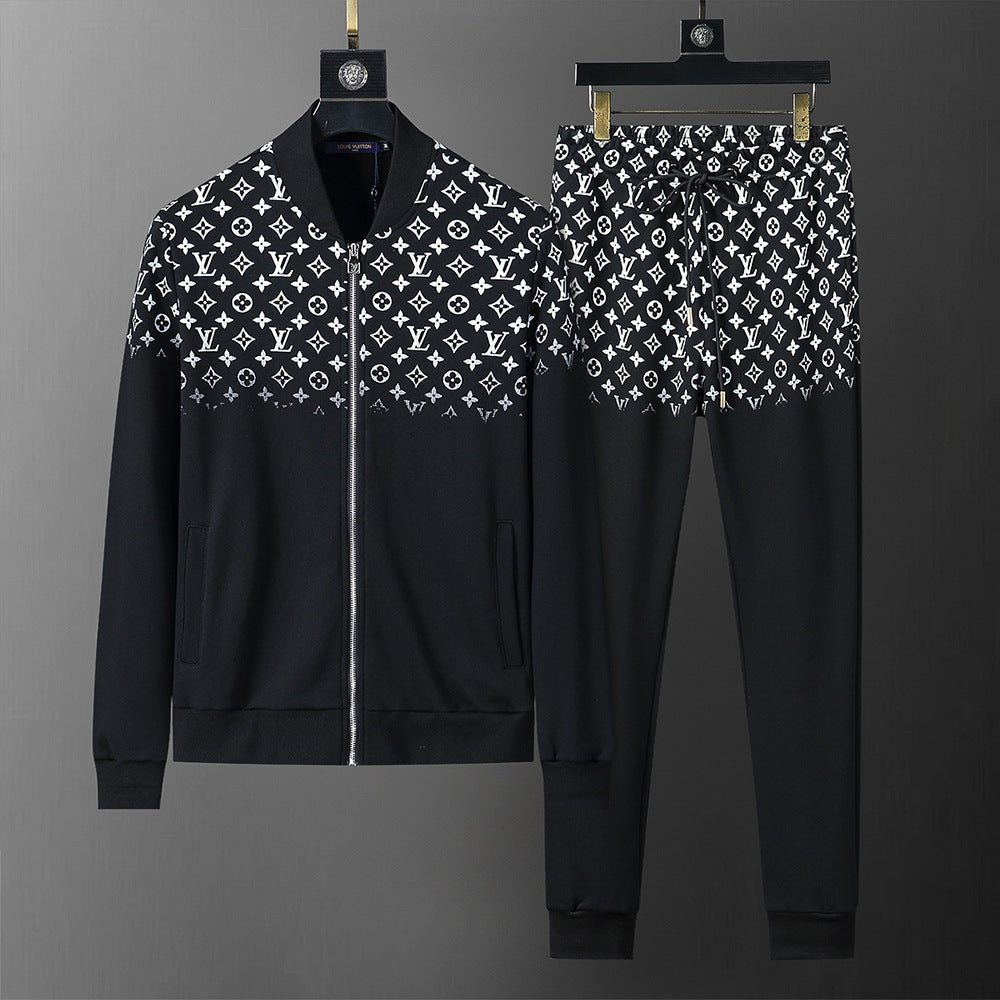 Unisex Embroidered Casual Tracksuit – Autumn/Winter Collection