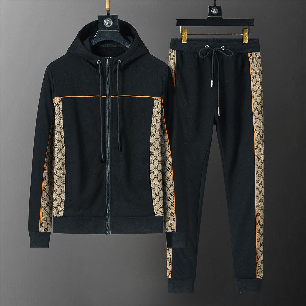 Unisex Embroidered Casual Tracksuit – Autumn/Winter Collection
