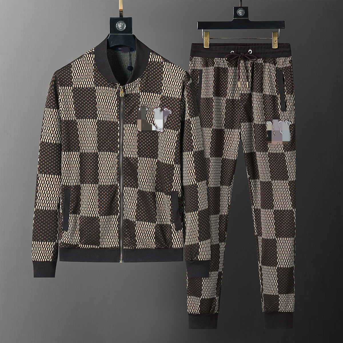 Unisex Embroidered Casual Tracksuit – Autumn/Winter Collection