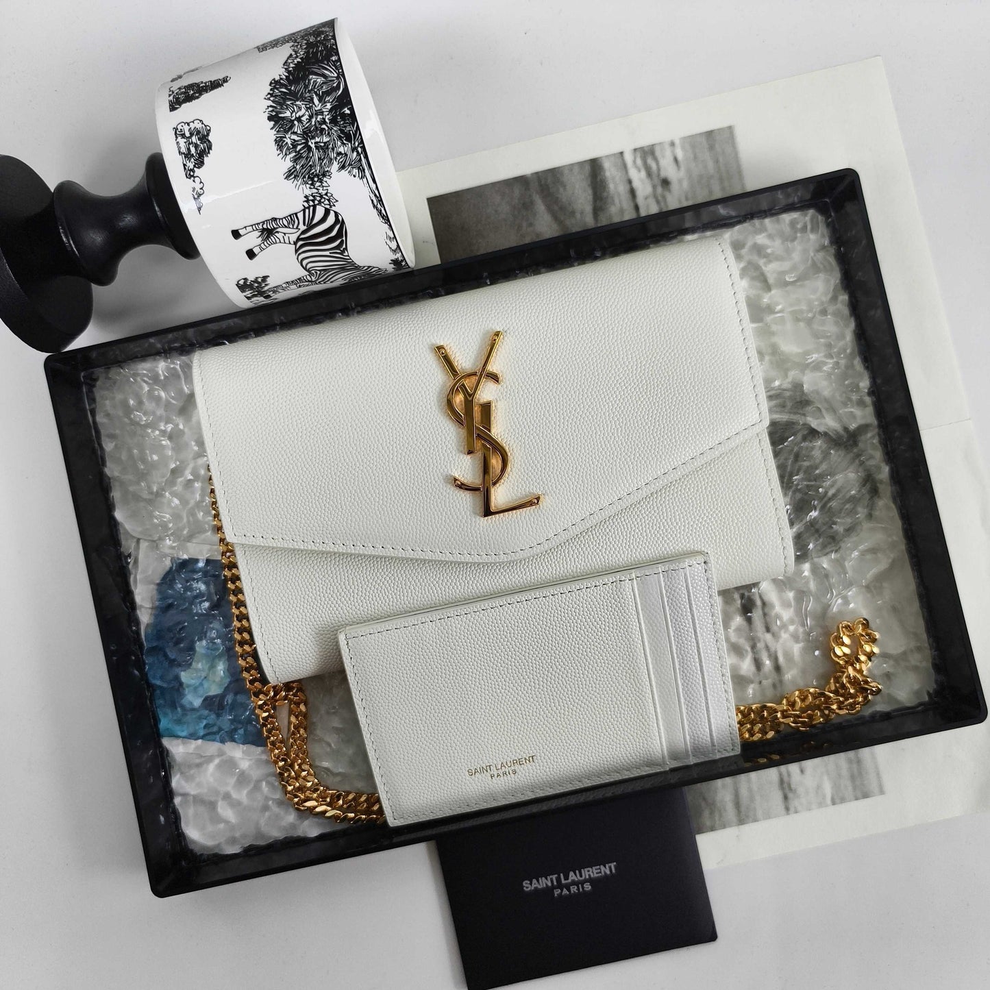YS Mini Envelope Bag with Chain Strap (Premium quality )