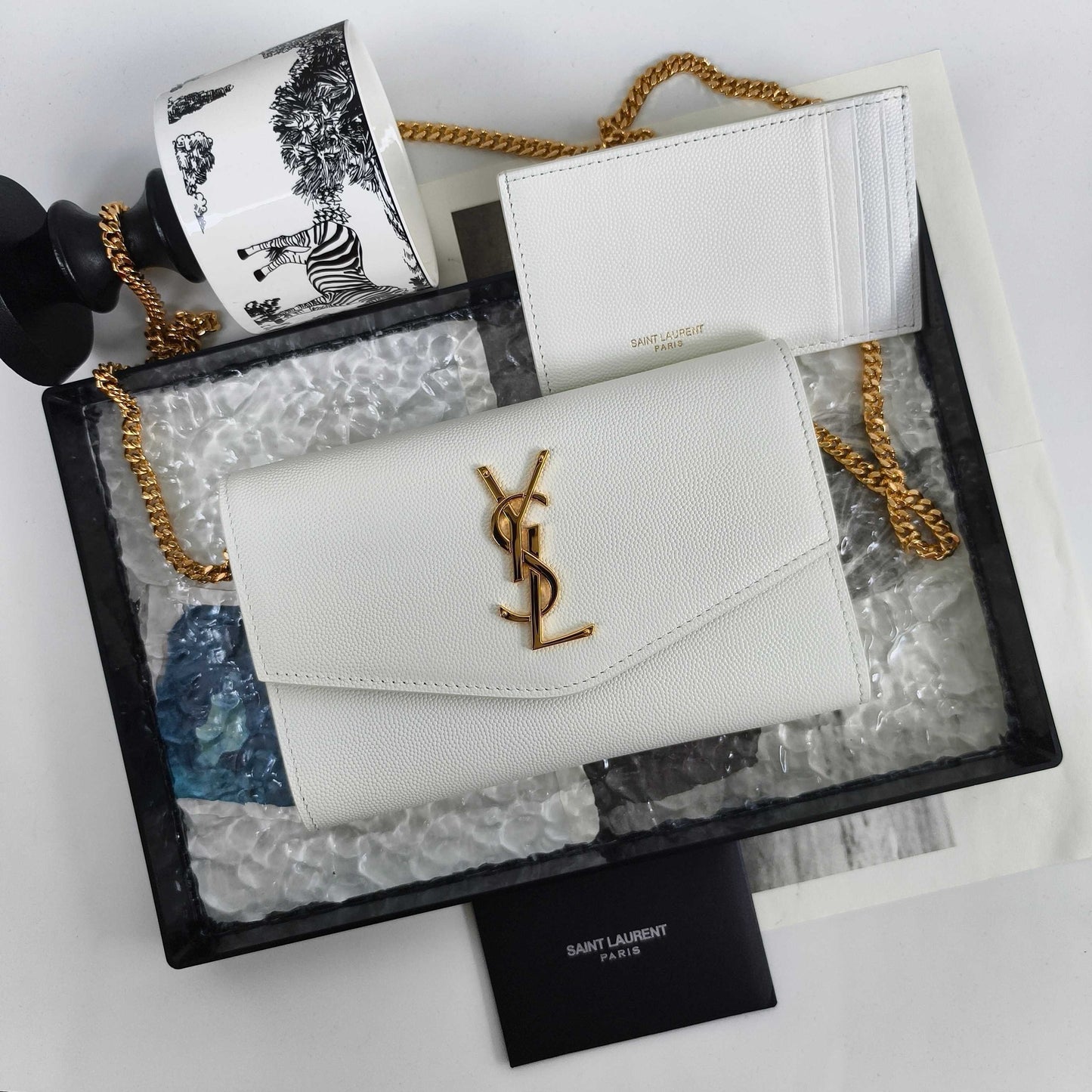 YS Mini Envelope Bag with Chain Strap (Premium quality )