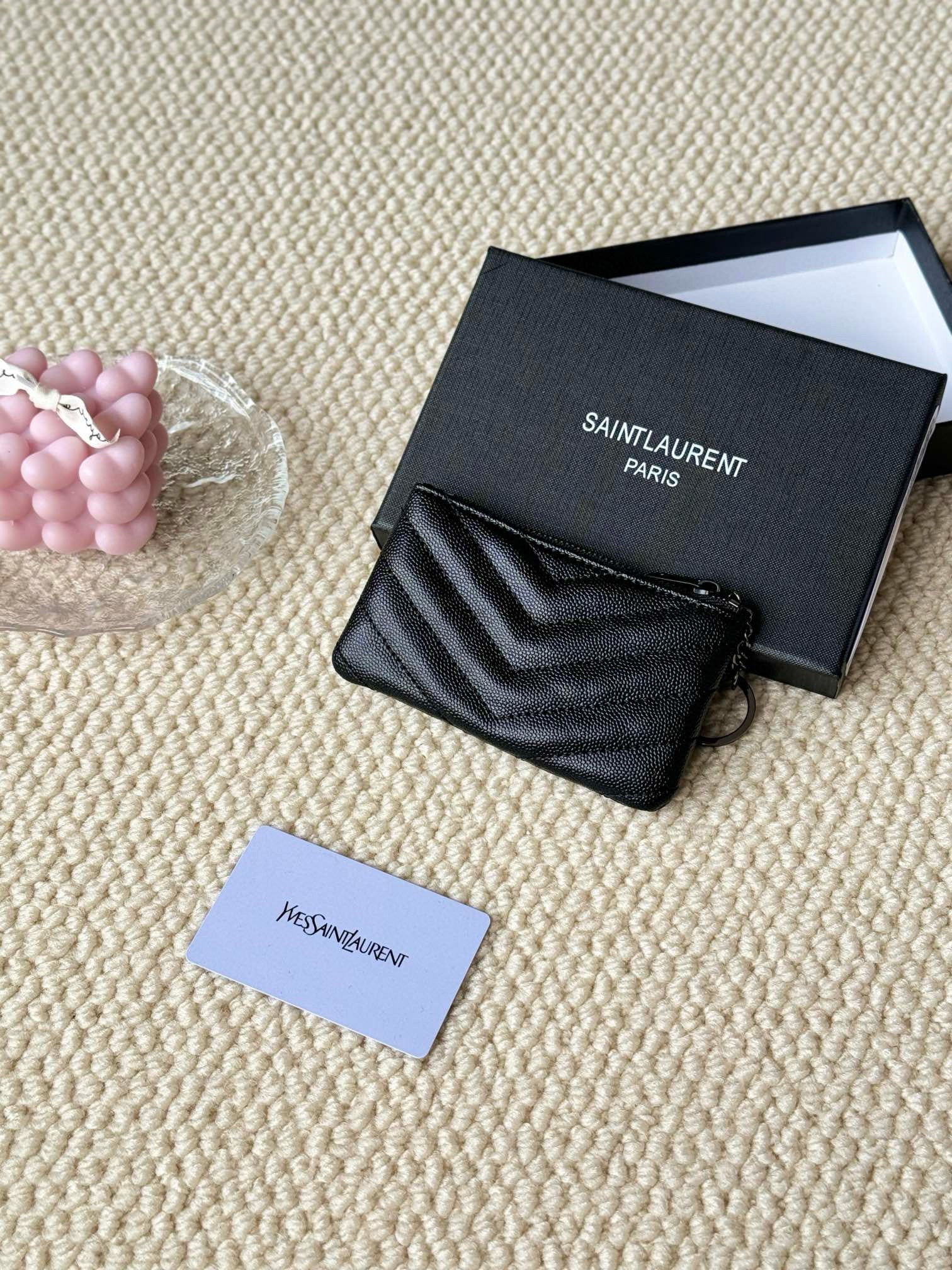 Luxury Quilted Key Pouch