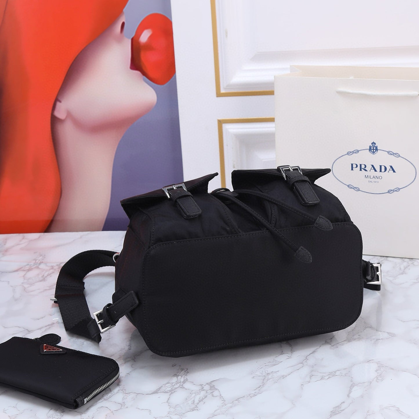 PRD Dual-Strap Nylon Backpack