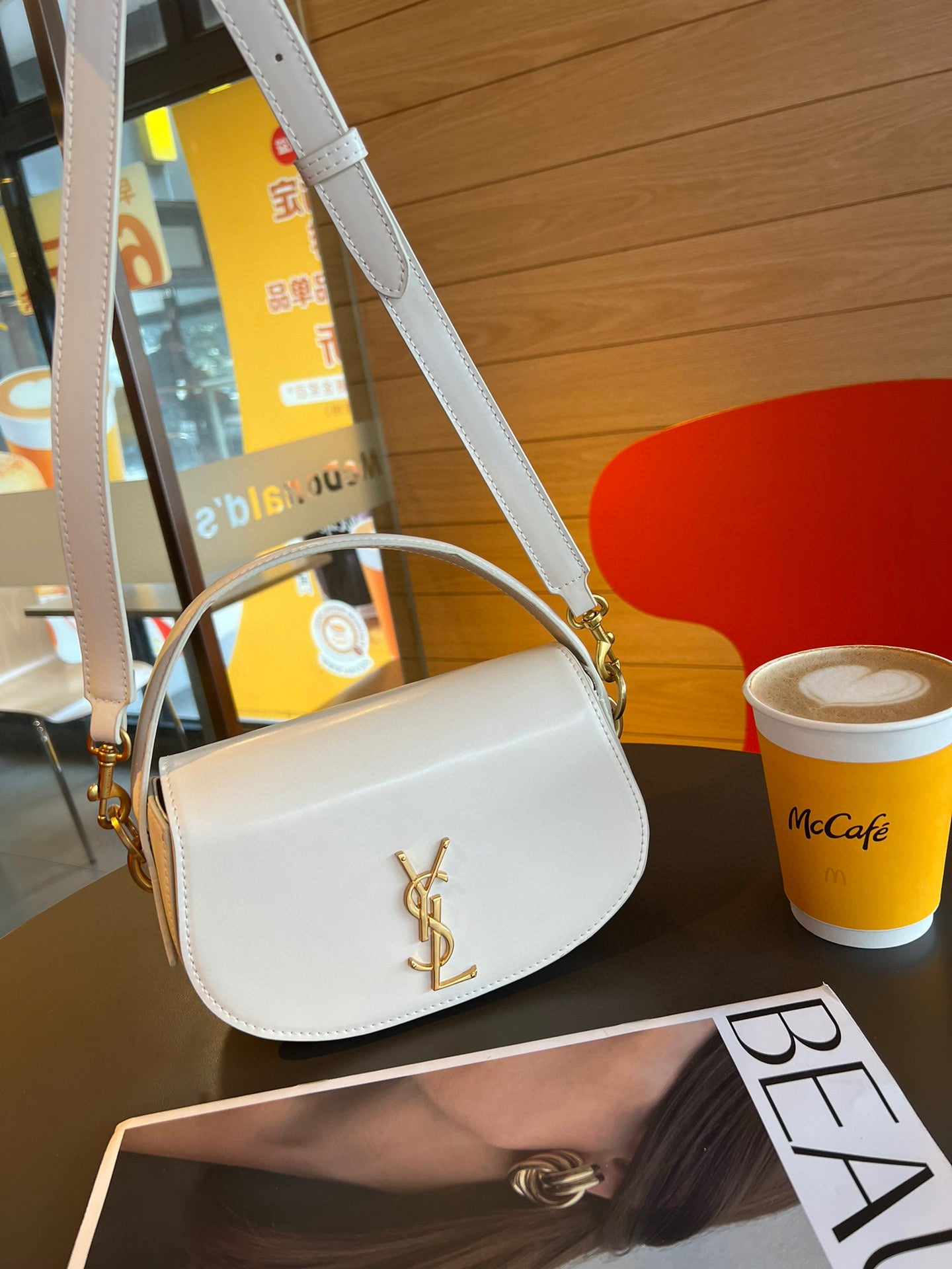 YS Half-Moon Handbag