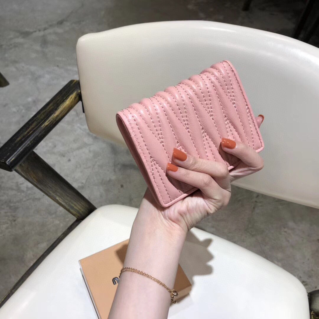 M Black Pink Wallet