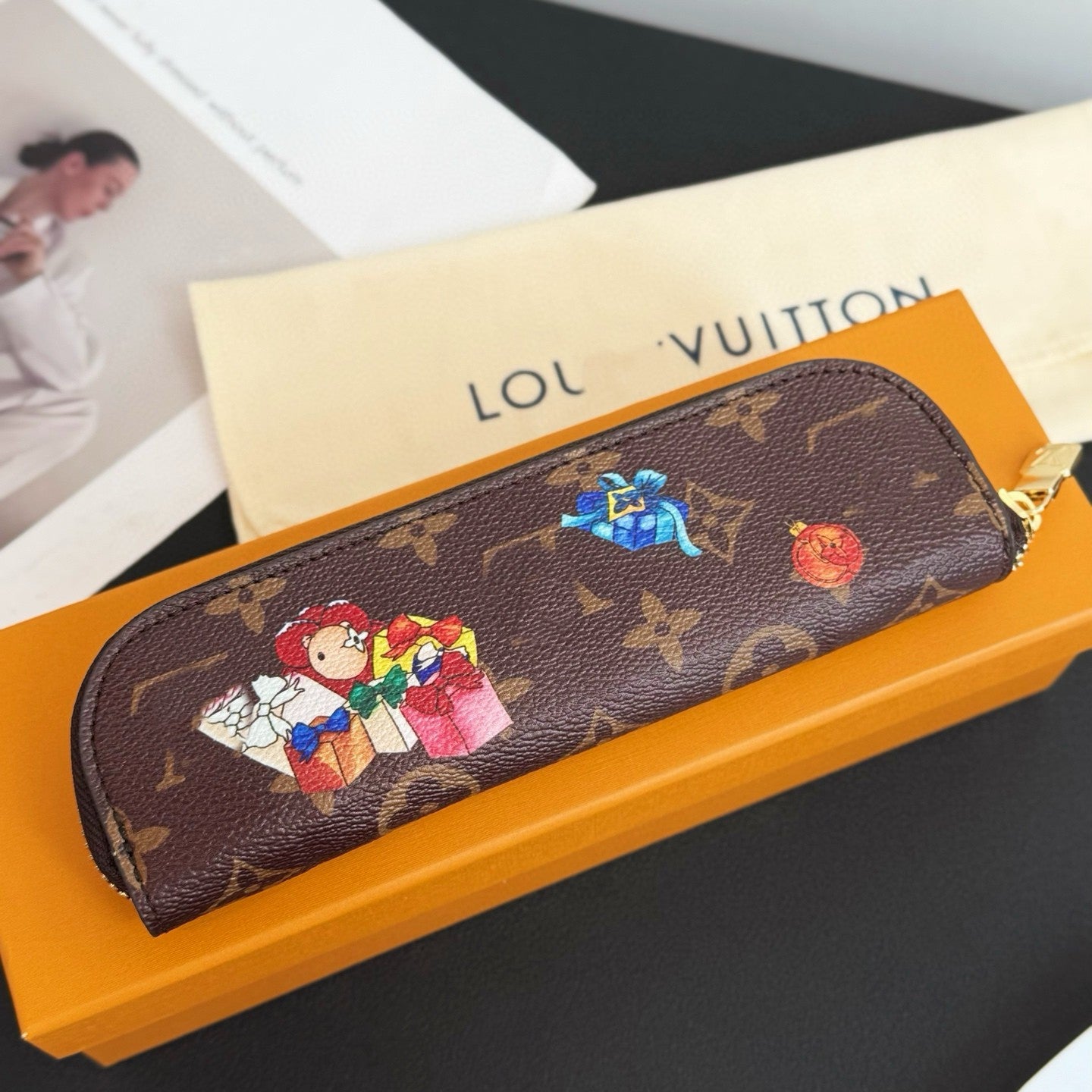 🎄 Holiday Edition – Charlotte Pencil Pouch