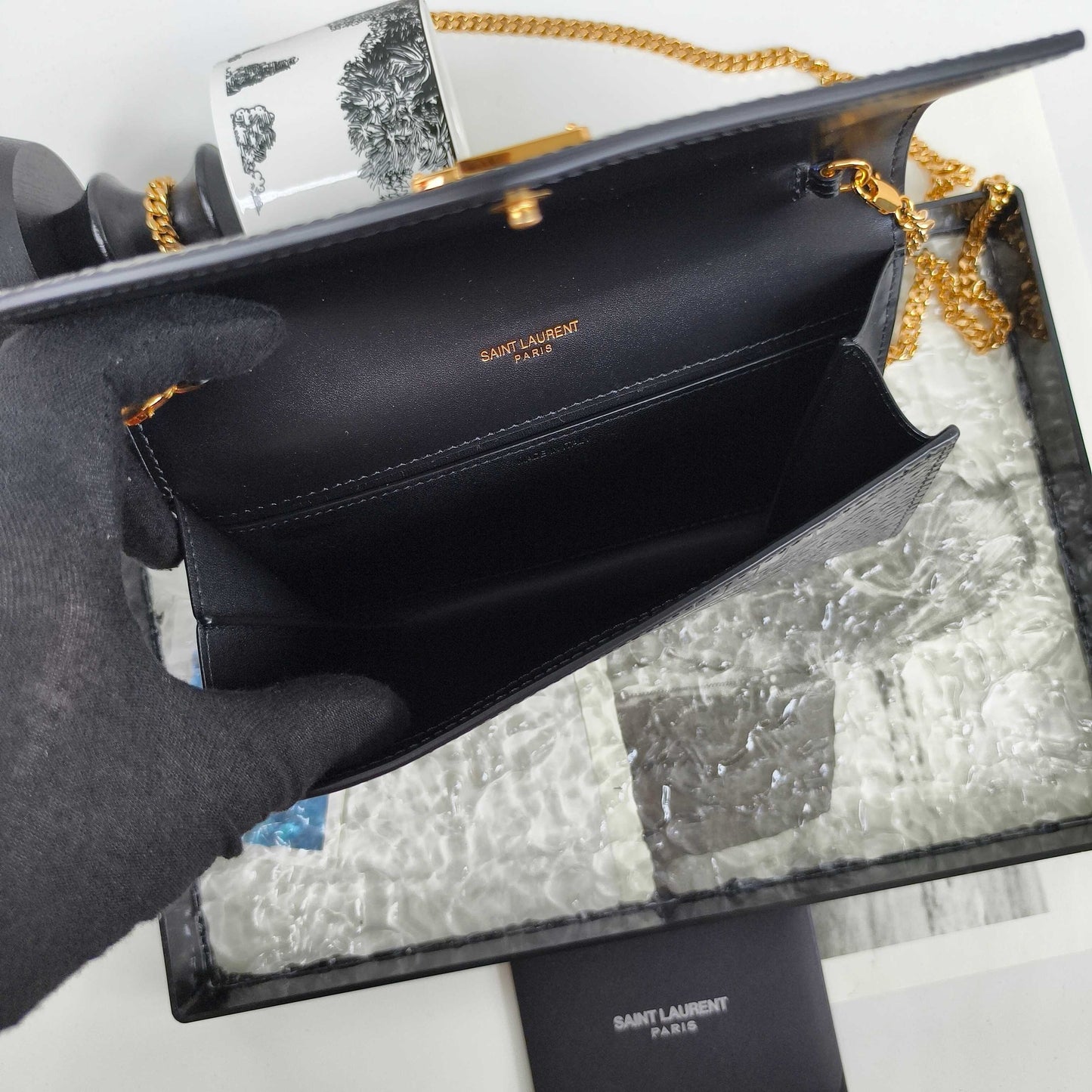 YS Mini Envelope Bag with Chain Strap (Premium quality )