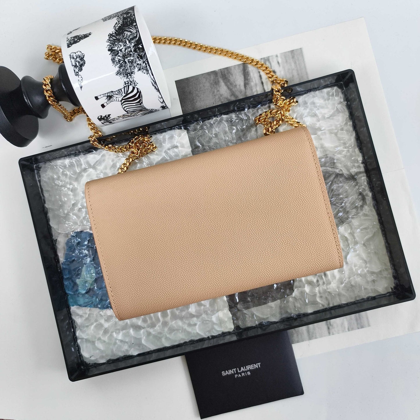 YS Mini Envelope Bag with Chain Strap (Premium quality )