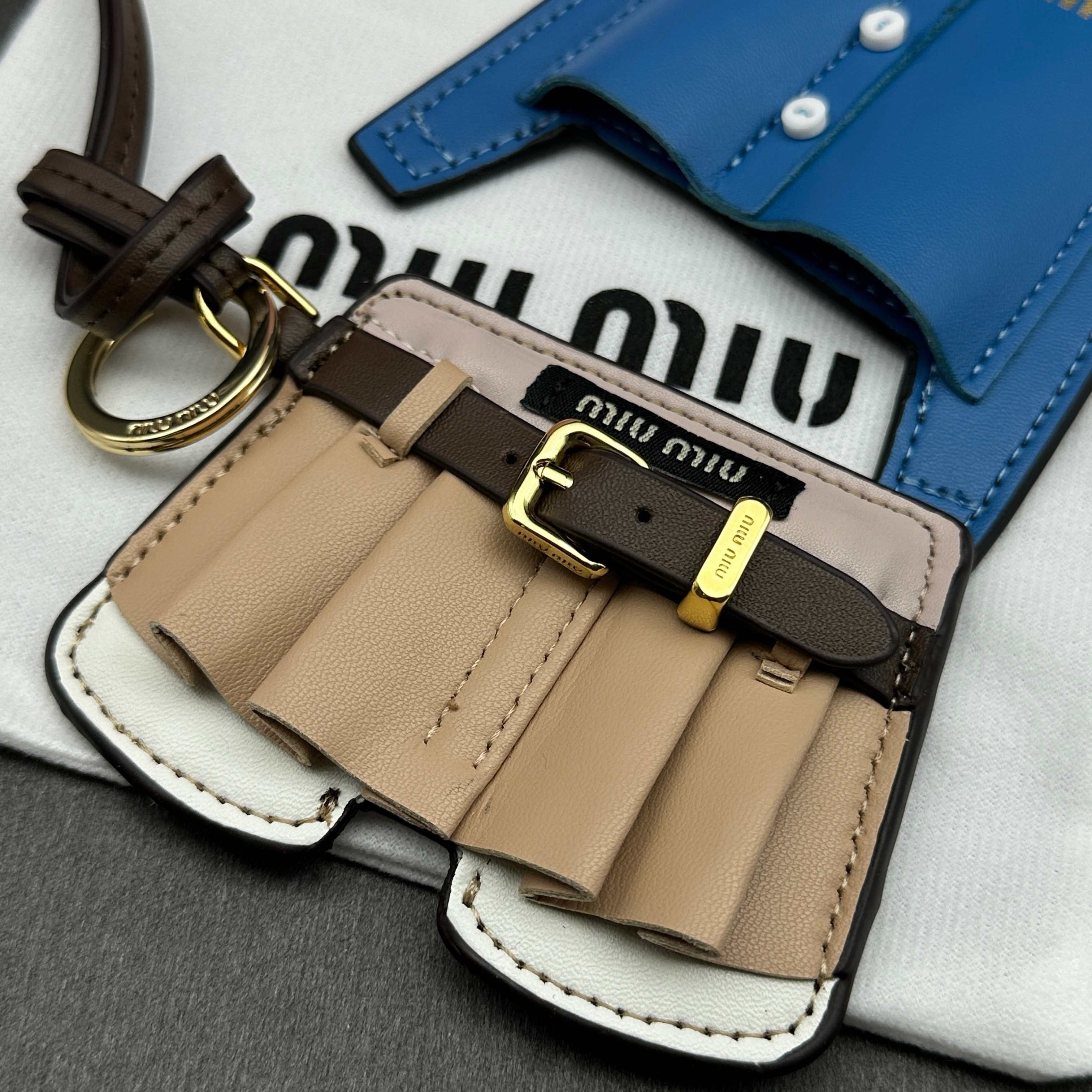 Leather Mini Skirt Charm