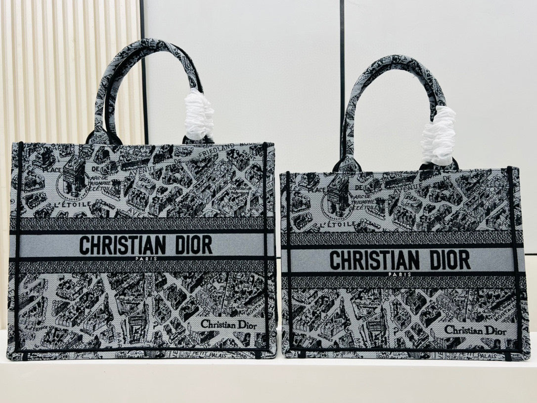 D Book Tote (MAP TOTE )