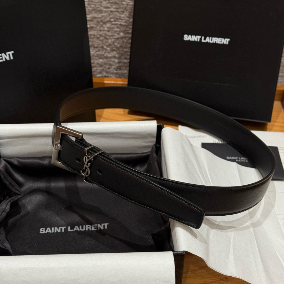 Premium Smooth Calfskin Belt – 3.0cm